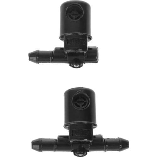 T3ED 2Pcs Windscreen Washer Fan Spray Jets for buick Opel 12782508 12782509 Function Water Nozzle
