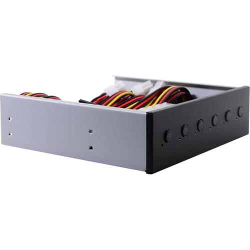 6 Hard Disk Control System Intelligent Control Management System HDD SSD Power Switch with 5.25 CD-ROM Bayv