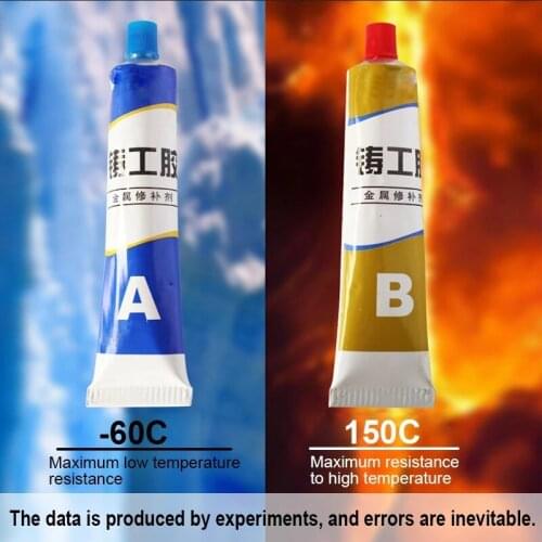 A B Strong Bonding Sealant Professional Casting Repair Glue Filling Cracks And Plugging For Home EIG88