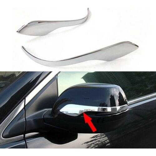 ABS Chrome Rear View Mirror Side Cover Trim Decor Molding Cover Trims for Honda CR-V CRV 2017-2021