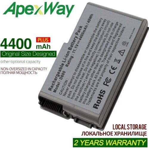 ApexWay 6 cells 4400mAh laptop battery for Dell C2603 G2053A01 J2178 M9014 U1544 YD165 W1605