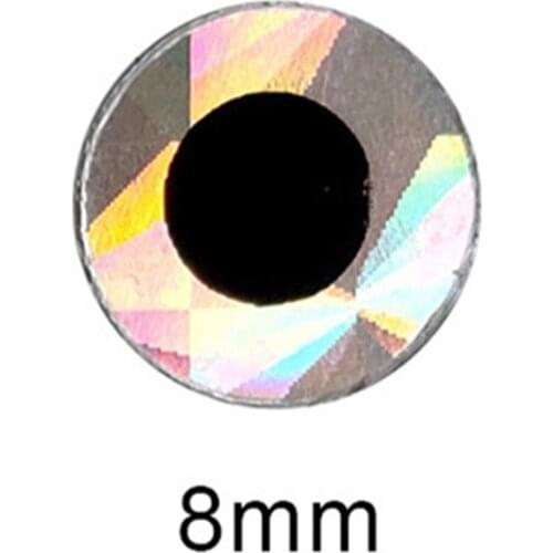 Accessories Lure Eyes Eyes Fishing Flat Lure Stick-On Tape 4/5/6/8mm Durable