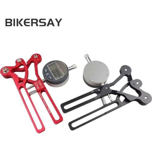 BT100 Bicycle Spoke Tensiometer Wheel Steel Ring Correction Meter Adjustment Tool Adjust Repair Tool Red Black Colour Optional