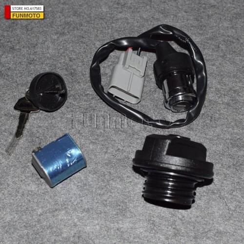 CFX8 CF850ATV Key Switch Ignition key 800CC lock fuel tank lock petrol tank switch cf moto CF800-2(x8) 7020-010100