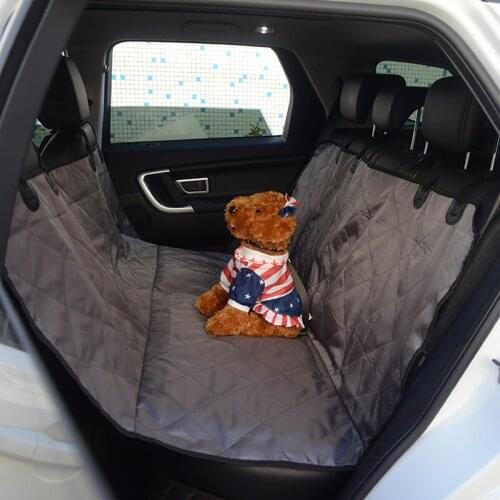 Dog Carrier Dog Car Seat Cover Waterproof Car Rear Back Mat Pet Travel Cat Dogs Cushion Protector Anti-slip Net