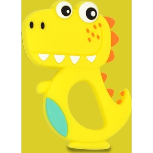 Baby Teething Toys Chewing Teether For Teeth Food Grade Silicone Newborn Accessories Infants Pacifier Pendant Chain Baby Teether