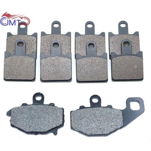 For Kawasaki Ninja ZX6R ZX 600 2007-2019 Front Rear Brake Disc Pads Set Kit
