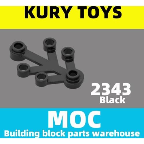 Kury Toys DIY MOC For 2423 100pcs Building block parts For Plant Leaves 4 x 3 For toy brick