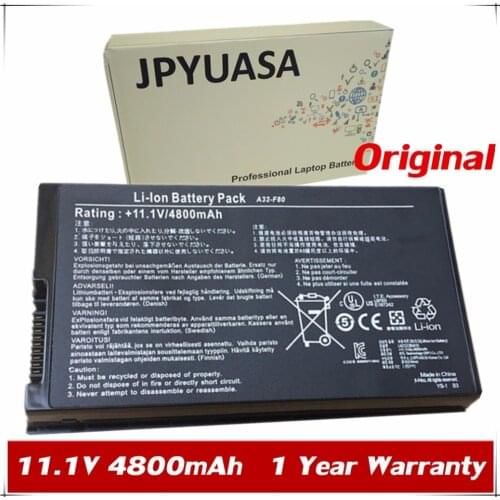 7XINbox 11.1V 4800mAh Original Laptop Battery A32-F80 For Asus F80 F80A F80H X88 F83 F81S F83VF F83SE X82S K41V X85L