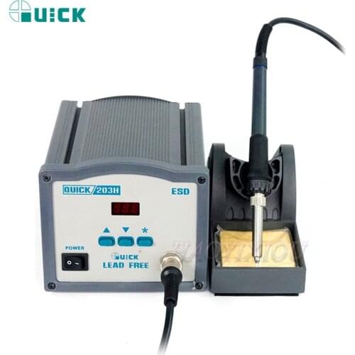 Quick 203H 90w Digital Intelligent High Frequency Eddy BGA Soldering Station Lead Free Iron Welding Tool Kit