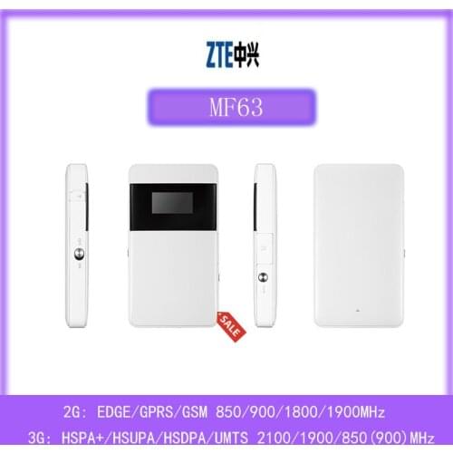 ZTE Z64 | Mobile Wifi Hotspot 4G Router MF64 | Up to 21Mbps Download Speed | Up to 8 connected devices | Create A WLAN Anywhere