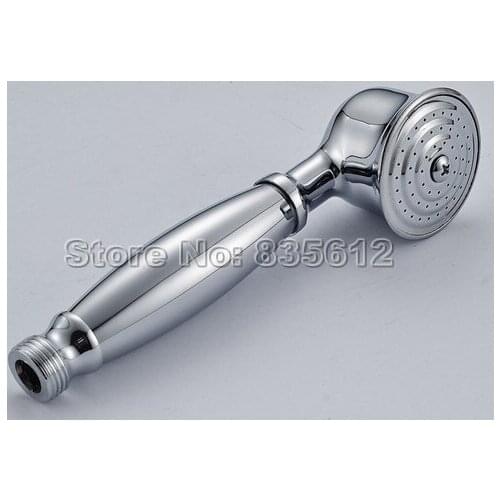 Modern Chrome Brass Finish Hand Hold Shower Head Bathroom Shower Spray Jhh002