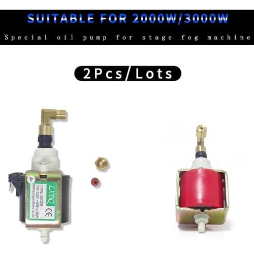 2Pcs/lots 55DCB 48W Oil Oump Use For 2000w 3000W Smoke Machine Electromagnetic Pump Fog Machine Accessories