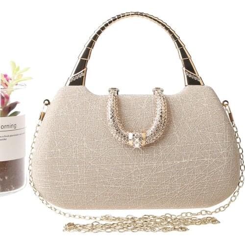 2021 Diamond Party Evening Bag for Women Chic Designer Handbag Colored Purses Luxury Wedding Bag