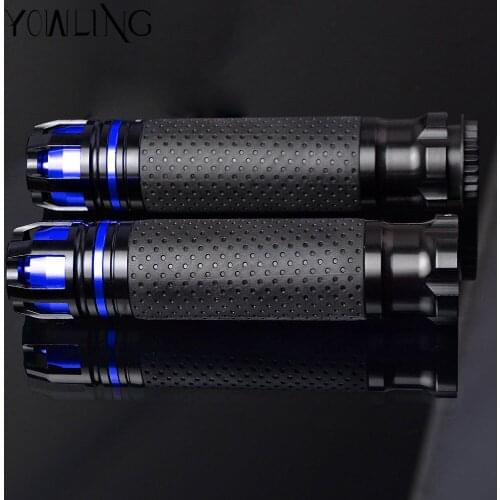 22mm motorcycle handlebar motocross handle bar grips ends For YAMAHA YZF-R15 YZF600 R1 R6 R3 R25 R6S USA VERSION XJ6 DIVERSION