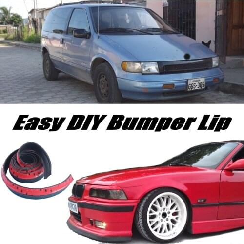 NOVOVISU Bumper Lip Deflector Lips For Nissan Quest Elgrand For Mercury Villager Front Spoiler For Car Tuning / Body Kit / Strip