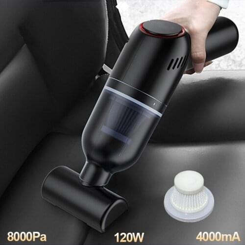 8000Pa Wireless Car Vacuum Cleaner Home & Car Cordless Handheld Auto Vacuum Dual Use Mini Vacuum Cleaner With Built-in Battrery