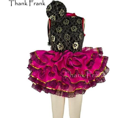 Elegant Lace Ballet Tutu Dress Girls Adult Dance Costume Thank Frank C49