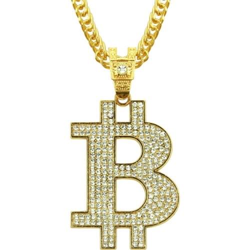 2020 Fast Selling Popular Letter B Mens Pendant Necklace Three-dimensional Fashion Street Dance Jewelry
