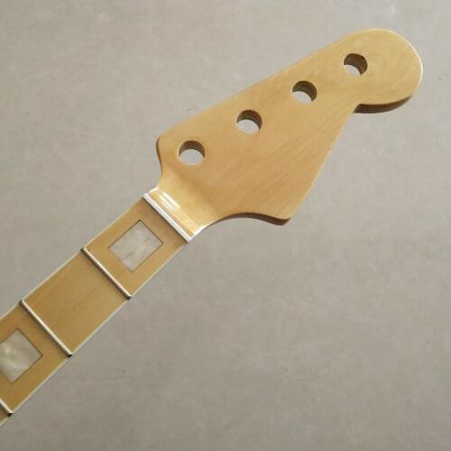 Bass Guitar Neck Maple 20 Fret Maple fingerboard Inaly 34inch PB Bass