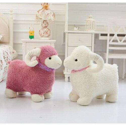 Kids Lovely Lamp Sheep Animal Plush Stuffed Doll Toy Gift Home Couch Bed Decor Stuffed Plush Animals toys gift for girls