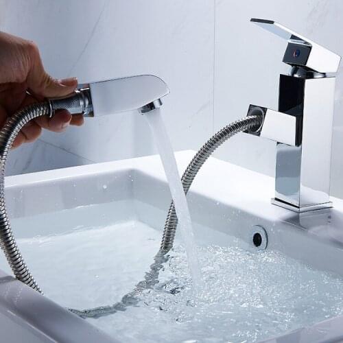 JOMUWA Pull-out Bath Mixers With Shower Head