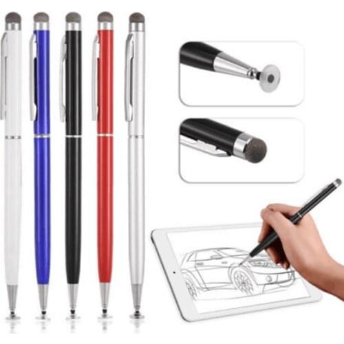 Fine Point Round Thin Stylus Pen Tip Mini Mobile Phone Stylus Capacitive Touch Screen Universal For iPad For iPhone