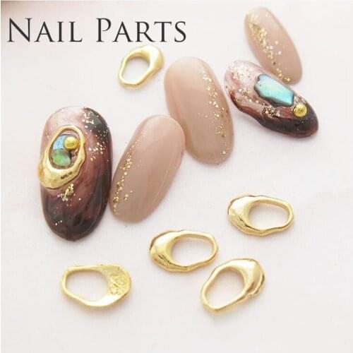24pcs/Lot Irregular Circle Round Alloy Metal Rivets Nail Art Decorations Supplies DIY Nails Accesorios Jewelry Designs Charm,667