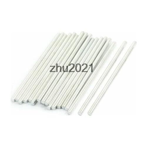 50Pcs 2mm Dia 50mm Length Metal Round Rods Bars for RC Car