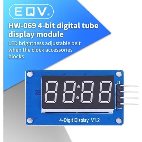 TM1637 LED Display Module For Arduino 7 Segment 4 Bits 0.36Inch Clock RED Anode Digital Tube Four Serial Driver Board Pack