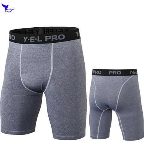 Mens Base Layer Bodyboulding Jogging Shorts Dry Fit Compression Running Tights Gym Fitness Stretch Short Leggings Sportswear