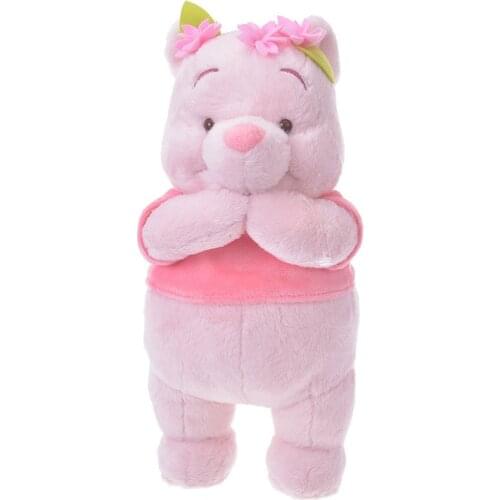 2020 NEW Sakura Cherry Blossom Pink Pooh Bear Stuffed Plush Toys Kawaii Winnie the Pooh Plush Dolls Gifts for Children Kids