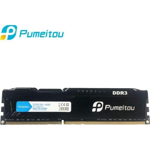 Pumeitou AMD Intel RAM DDR3 2GB 4GB 8GB 1333 1600 1866 MHz Memoria Desktop Memory 240 pin 1.5V New RAMs