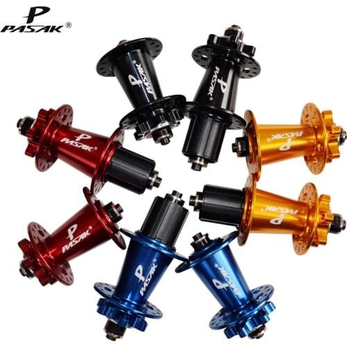 Paska Mtb Hubs Sealed Bearing Disc Brake 32 Holes QR Front 100mm Rear 135mm 11v Cassette HG Core For Mountain Bicycle