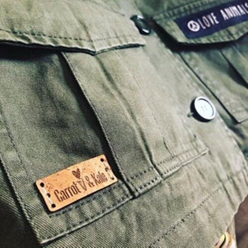 Personalize Vegan leather labels,Labels for Handmade Products,Leather labels for knitted and crocheted items