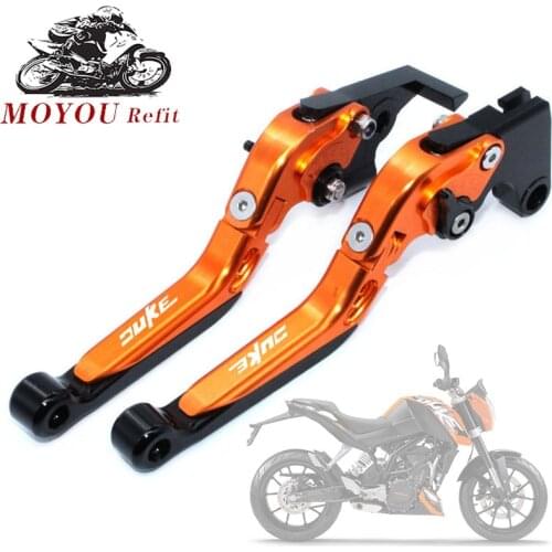 Motorcycle CNC Adjustable Brake Clutch Levers For KTM 125Duke 200Duke 250Duke 390Duke RC125 RC200 RC390 RC 125 200 250 390 Duke