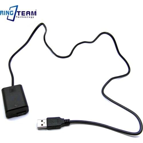 USB NP-FW50 Battery Coupler PW20 for Sony Camera NEX F3 5 7 A33 A55 SLT-A35 A7 A7000 A6500 A6000 A3000 A6300 A5100 A5000 RX10