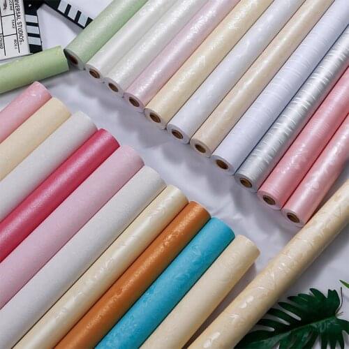 Thickened self-adhesive wallpaper 3D European stickers pvc waterproof wallpaper bedroom living room warm background wall