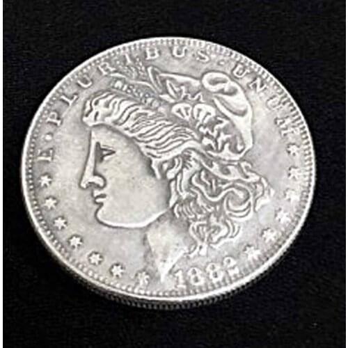 Morgan Dollar (3.8cm) Magic Tricks Satge Close Up Magia Coin Appear Vanish Magie Mentalism Illusion Gimmick Prop trucos de magia