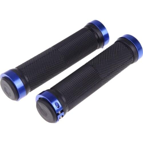 1 Pair Mountain Road Cycling Bike Bicycle MTB Handlebar Cover Grips Smooth Soft Rubber Anti-slip Handle Grip Lock Bar