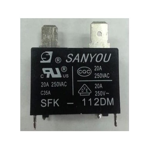 10pcs SFK-112DM HF102F-12VDC G4A20A air conditioner 20A 250VAC sanyou relay