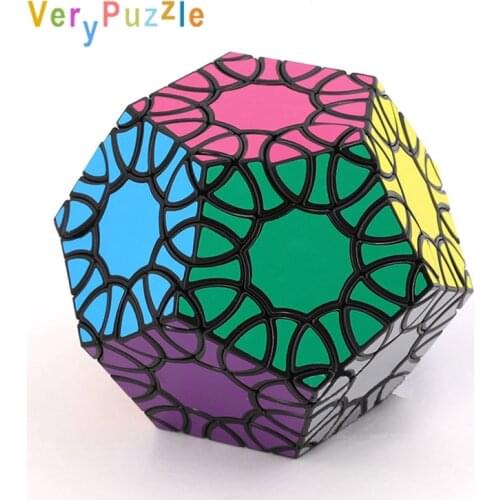 Twelve-Sided Magic Cube Magnetique Clover Dodehedron Puzzle Cubes Neo Cube Speed Cubes Stress Reliever Toys Anti Anxiety Toys