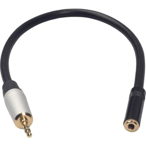 3.5mm 1/8'' Stereo Male to 3.5mm Male Cable Compatible with Phones MP3 MP4