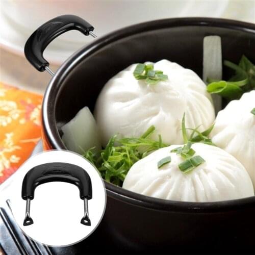 6Pcs Stainless Steel Anti Scalding Replacement Side Handles Pan Handles (Small)