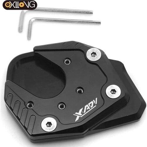 For HONDA XADV X-ADV 750 2014 2015 2016 2017 2018 2019 2020 2021 Kickstand Side Stand Extension Pad Plate Cover XADV 750 XADV750