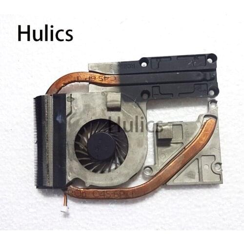 Hulics Original For Dell Inspiron 7520 5520 Genuine Cooling Fan w/ Heatsink CN-0NPPGP 0NPPGP NPPGP DFS501105FQ0T