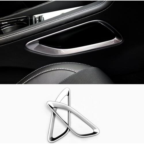 For Jaguar F-Pace F pace 2016 2017 2018 ABS Matte Interior Shift Box Side Cover Frame Trim Car Accessories Styling New Arriavls