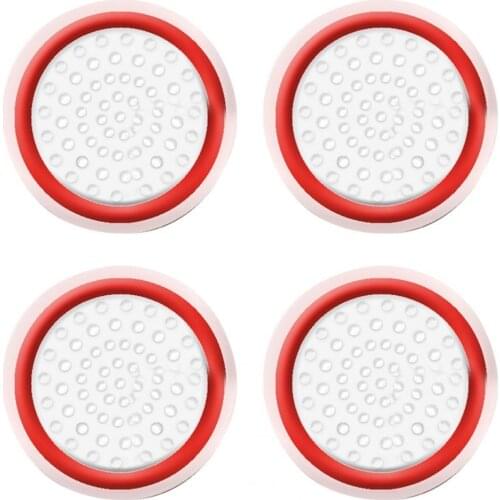 4Pcs Joystick Cap Cover Soft Eco-friendly Silicone Rubber Thumb Grip Caps for PS4/5 xbox series X S