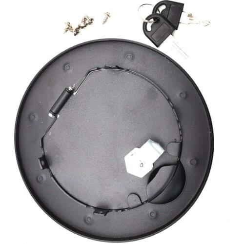Car Fuel Gas Tank Cap Cover Locking with Key For Jeep Wrangler JK JKU 2007-2018