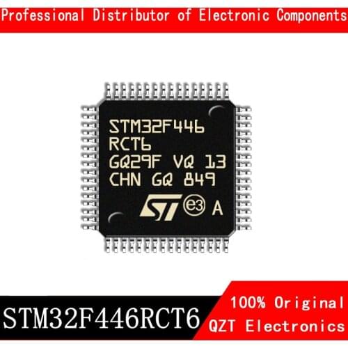 5pcs/lot new original STM32F446RCT6 STM32F446 LQFP-64 microcontroller MCU In Stock